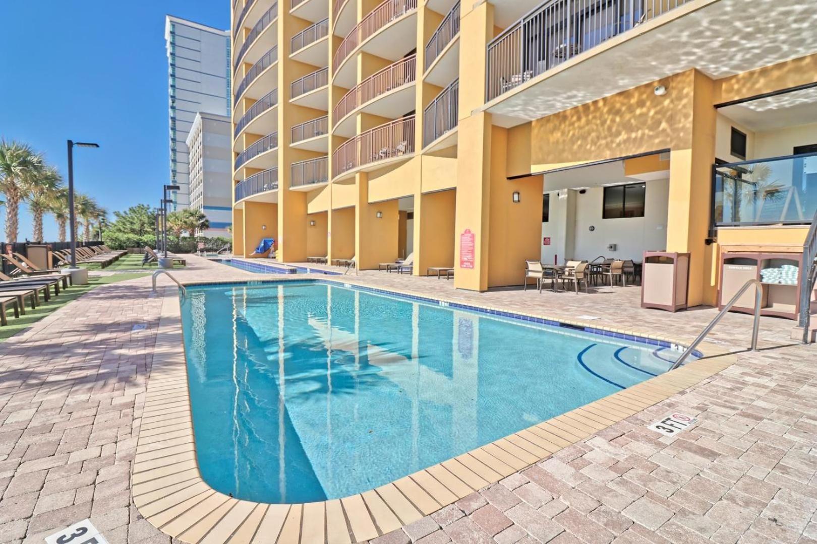 Beautiful Warm Ocean View Beach Condo With Pool 미를 비치 외부 사진